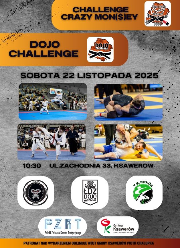 plakat o turnieju karate