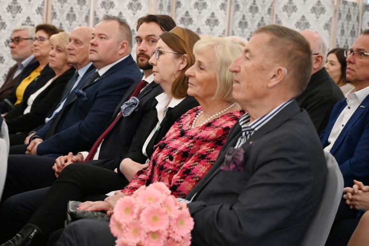 goście podczas przemówienia