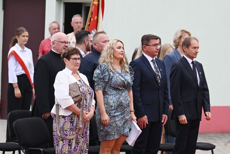 Zaproszeni goście podczas rozpoczęcia roku szkolnego